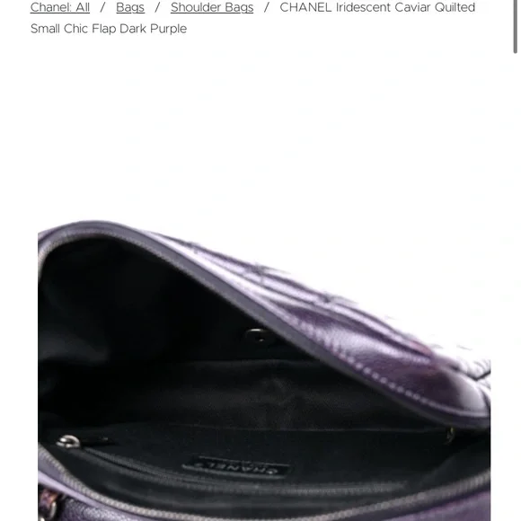 Chanel Easy Flap Shoulder Bag - Picture 4 of 7